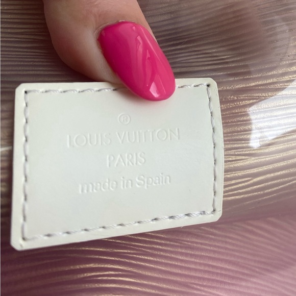 Authentic Rare Louis Vuitton Epi Plage Bahia Shoulder Tote Bag Clear. GUC - Picture 5 of 12